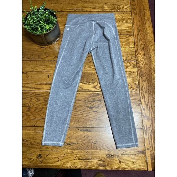 FABLETICS define high waisted crop leggings high rise gray SZ small - Picture 9 of 10